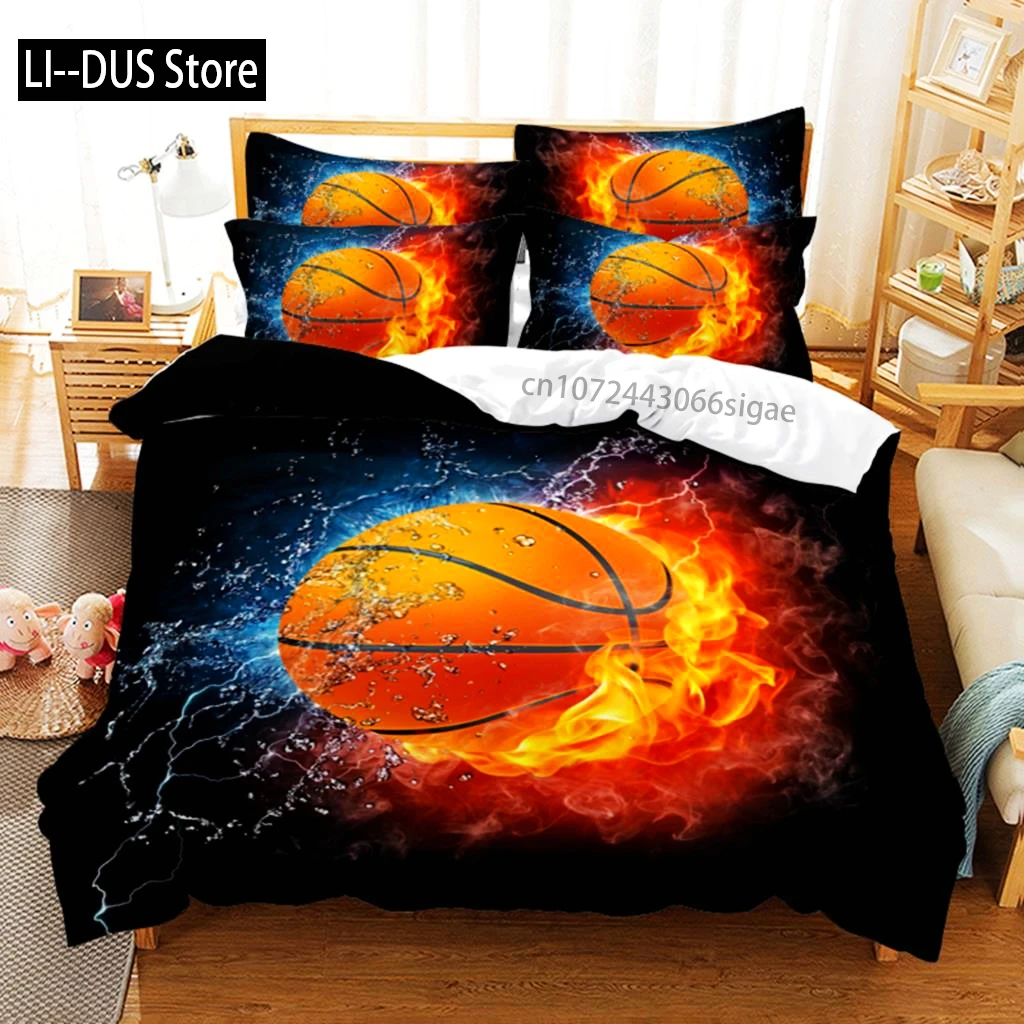 

Athletic Sports Bedding Set Duvet Cover Set 3d Bedding Digital Printing Queen Size Bedding Set Fashion Design