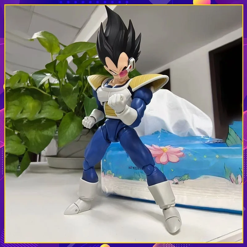 

Dragon Ball Shf Ssj Handmade Super Saiyan Combat Suit Battle Damage Beijita Sun Wukong Anime Ornament Action Doll Model Toy Gift