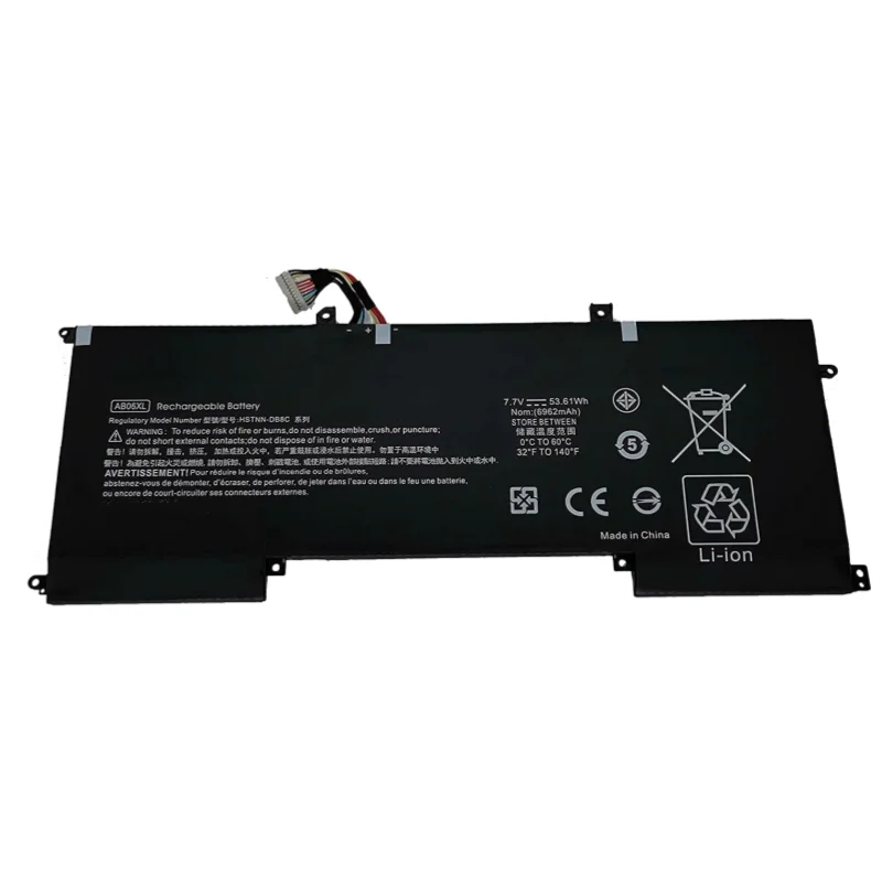 New 7.7V 53.61Wh AB06XL Laptop Battery for HP Envy 13-AD000 Series 13-AD023TU 13-AD026TU HSTNN-DB8C 921438-855 921408-2C1