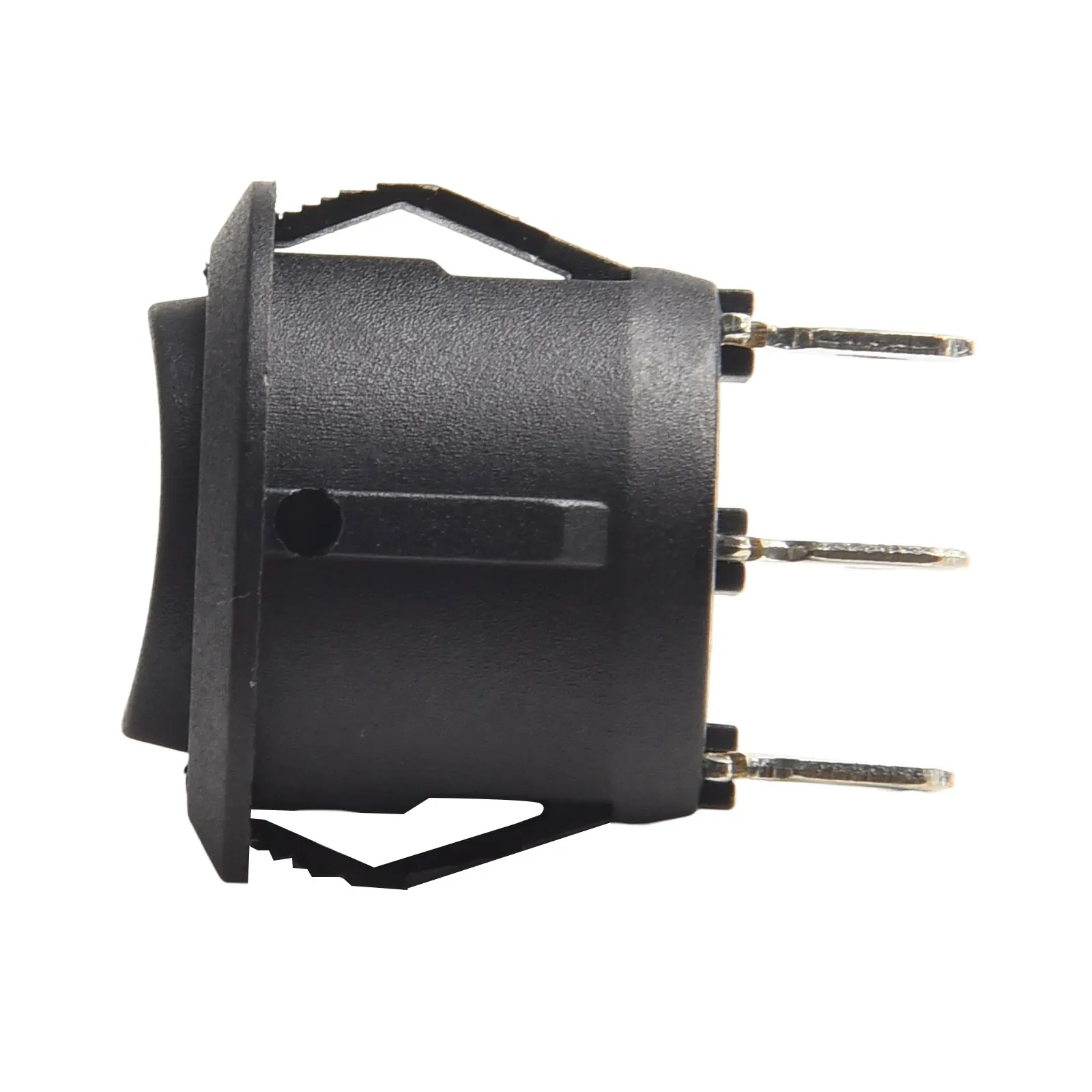 

4pcs Momentary Boat Rocker Switch 3 Pin 3 Position(On)-Off-(On) 6A Round Toggle Switch For Mini Cars Autos And Boats