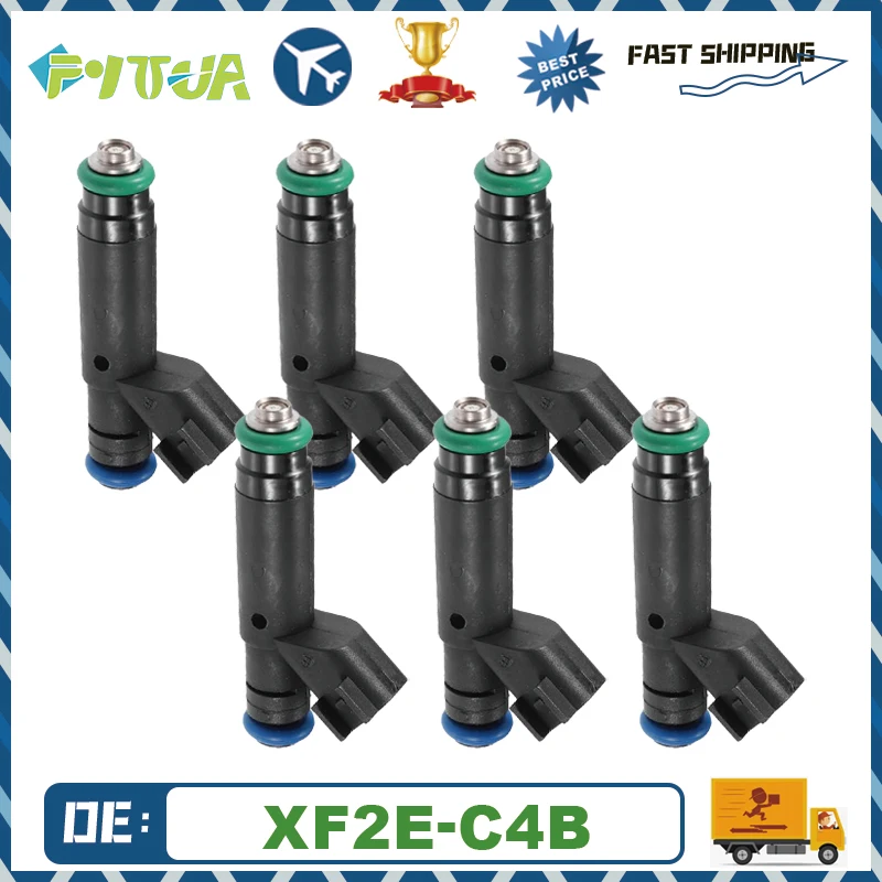 

6PCS Fuel Injector XF2E-C4B For Ford Mustang Windstar 1999-2004 3.8L 3.9L V6 9F593212,842-11140