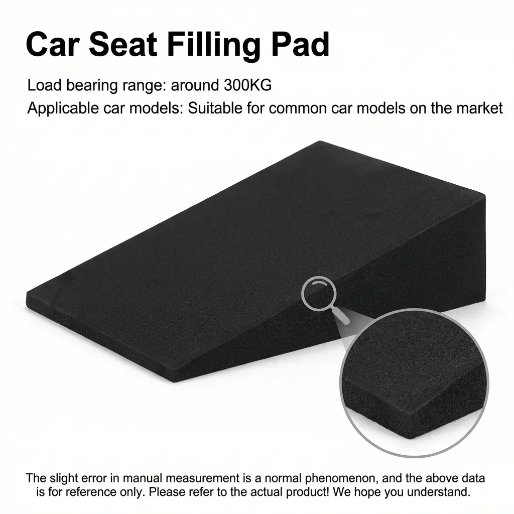 Car Seat Leveling Pad Memory Foam Car Seat Cushion Fatigue Relief Increase Height Pad Flattening The Rear Seats Of The Car