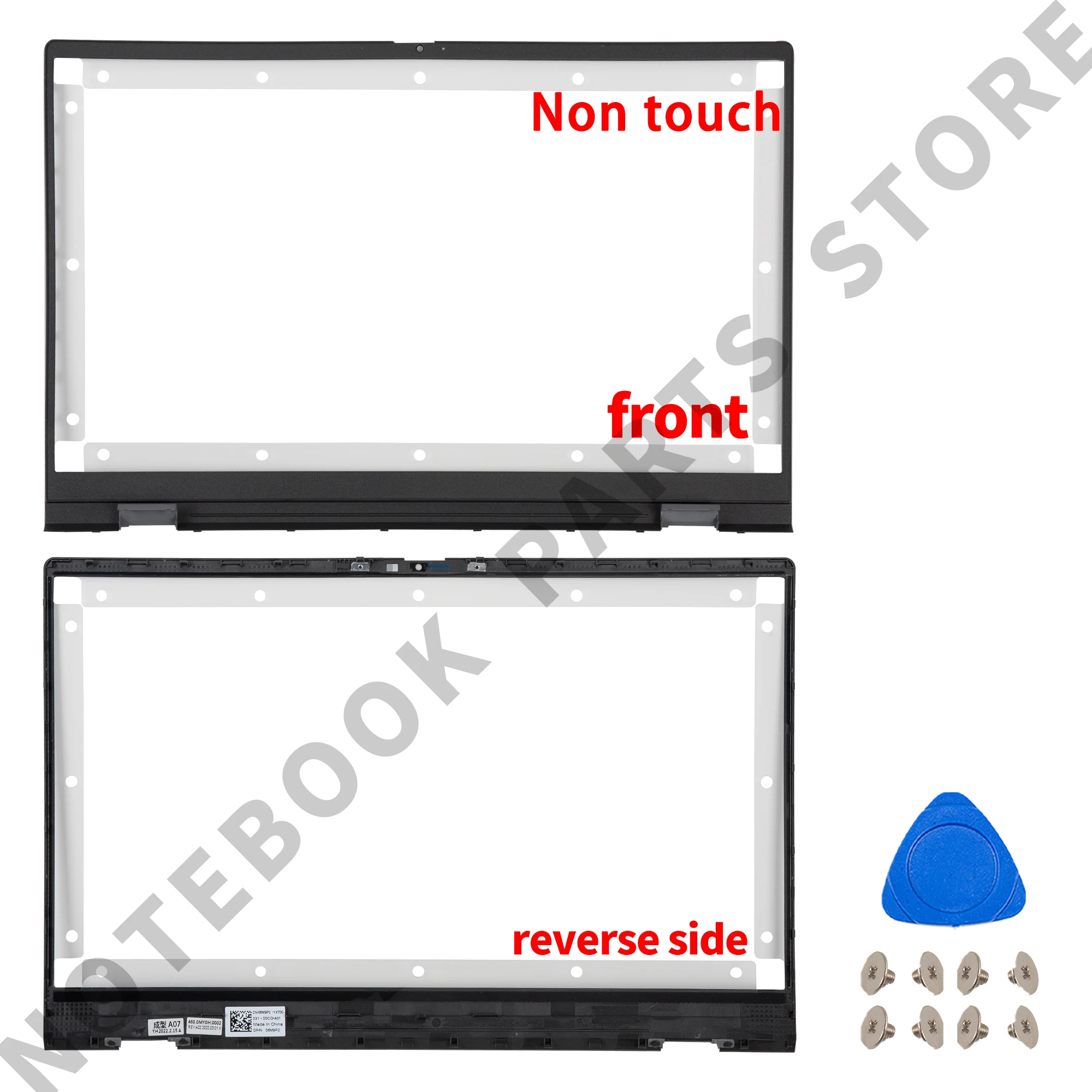 New For Inspiron 14 5410 5415 P143G Non Touch Screen Notebook Parts Back Cover Front Bezel Palmrest Bottom