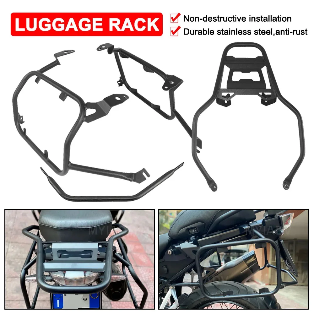 

Top Box Bracket Saddlebag Luggage Rack For BMW F750GS F850GS Adventure 2018-2024 Motorcycle Tail Trunk Side Case Pannier Support