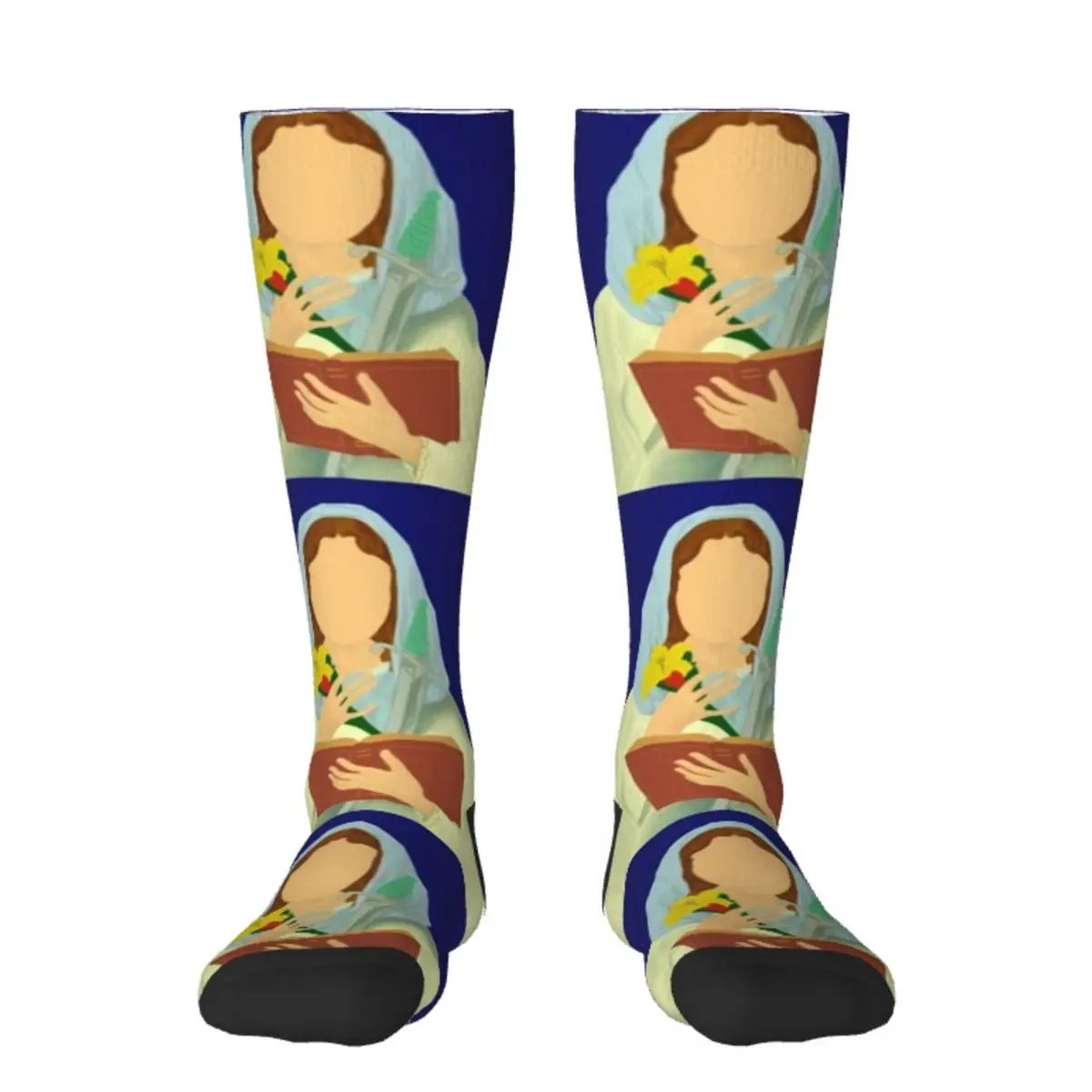 

Saint Dymphna Socks funny gift ankle winter gifts Heating sock Socks For Girls Men's