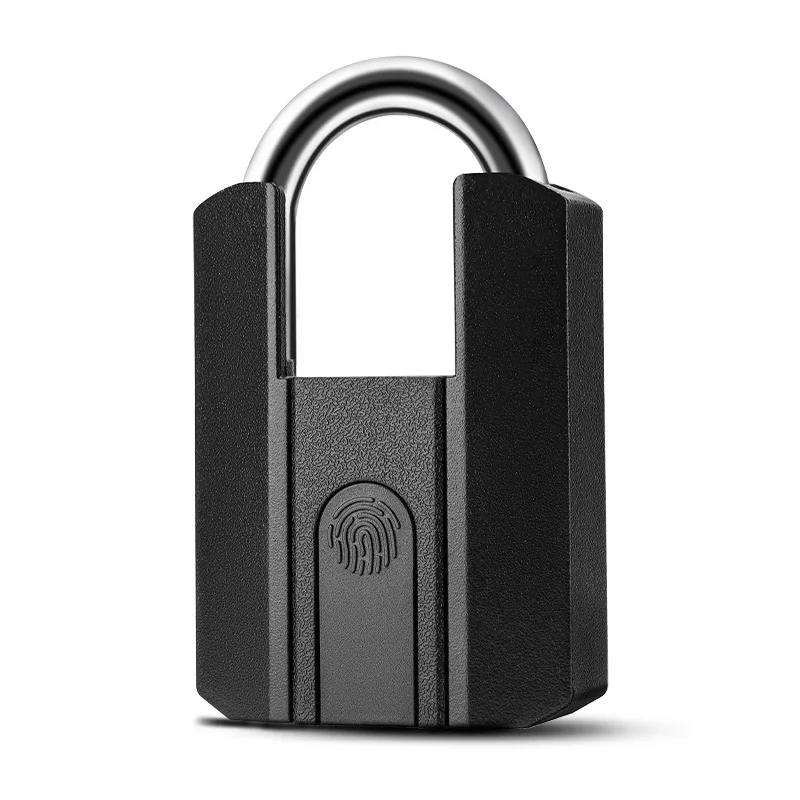 IP67 Waterproof Fingerprint Padlock Bluetooth APP Smart Padlock with Key Backup Type-C Rechargeable Lock For Home Dormitory