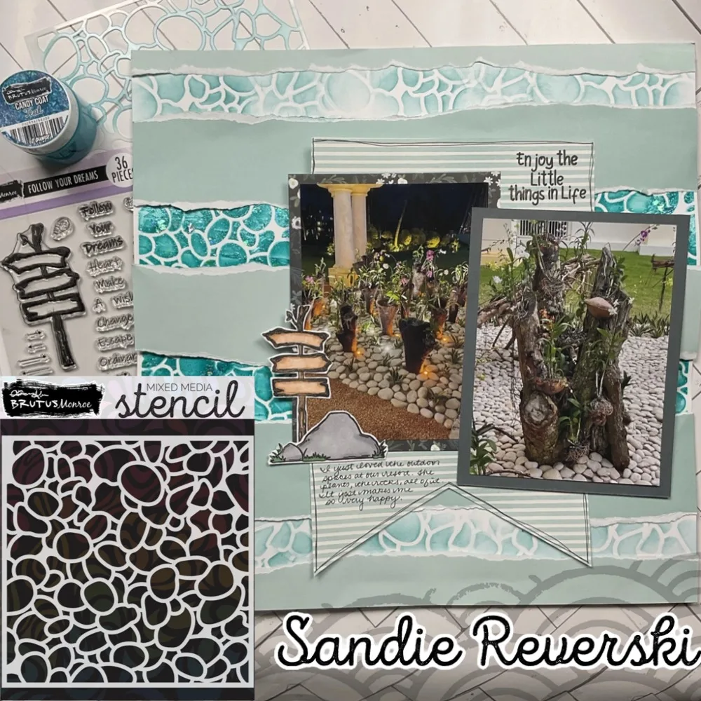 2025 New Stencils Pattern Graffiti Drawing Tool Spray Painting Template DIY Stoneboog And Shine Window Scrapbooking Decoration