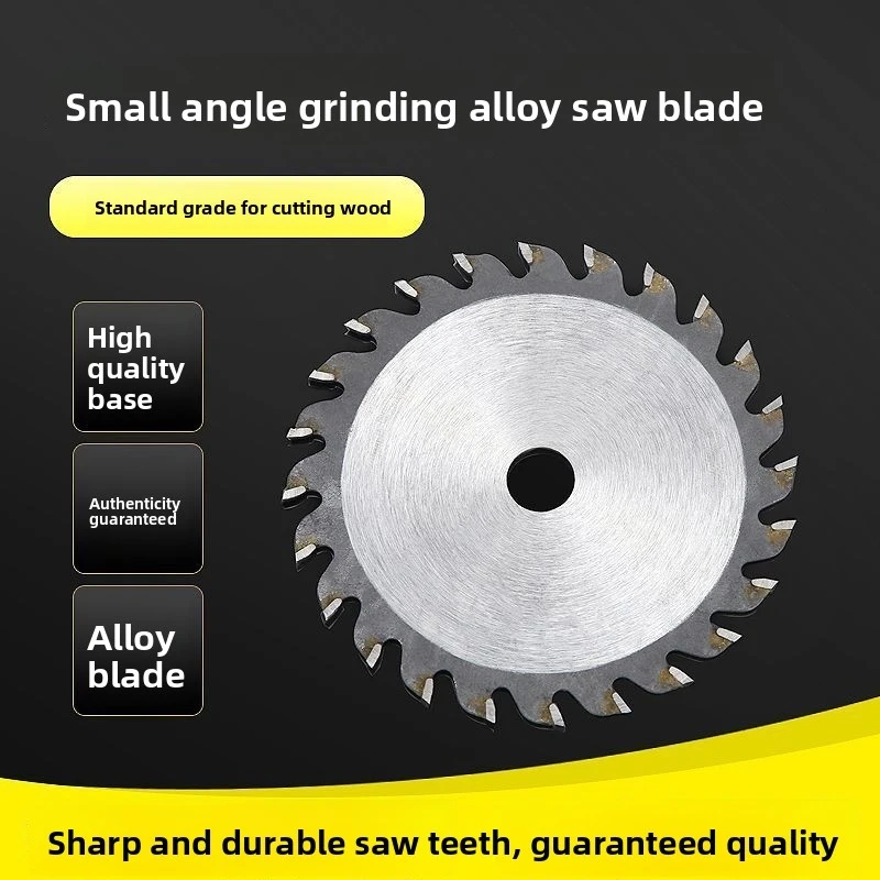 75mm 3 Inch Angle Cutting Disc, Thickened Alloy & Saw Blade Wood Cutting