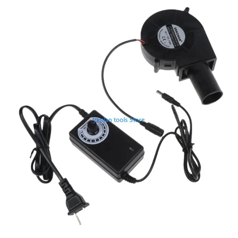 

50LB US Plug BBQ Air Blower Portable BBQ Fan Air Blower Barbecue Fan Cooking Blower