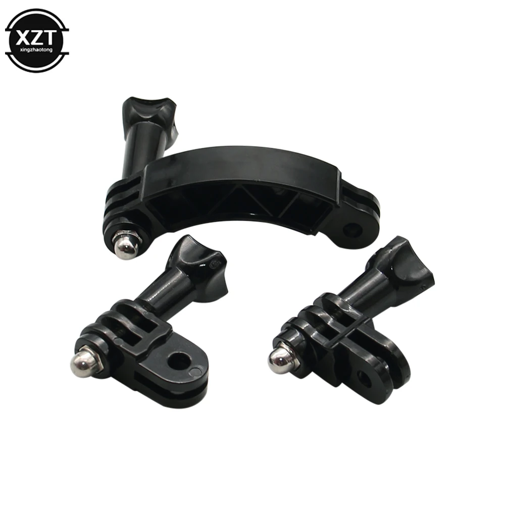 Camera Helmet Extension Rotating Arms Set Chains Holder for GoPro Hero 3 3 + 5 6 SJCAM Xiaomi Yi