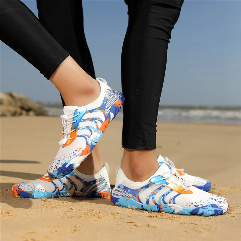 Unisex Quick-Drying Barefoot Water Shoes, Non-Slip, Breathable, Lightweight, Suitable for Swimming, Diving, Surfing, Beach, Yoga, Fitness, and River Tracing