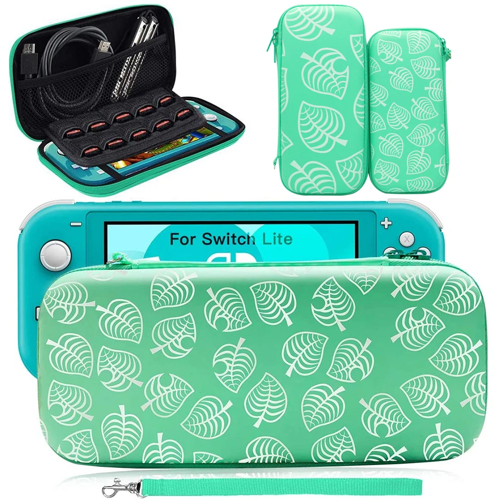 New Portable Animal Crossing Storage Bag For Nintend Switch Lite Case NS Lite Console Carrying Travel Bag Game Accessories