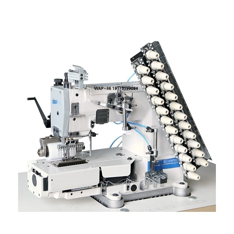 High Quality VC008-12064P 12 Multi-needle Apparel Machinery With Rear Puller for Sale Sewing Machine Industrial