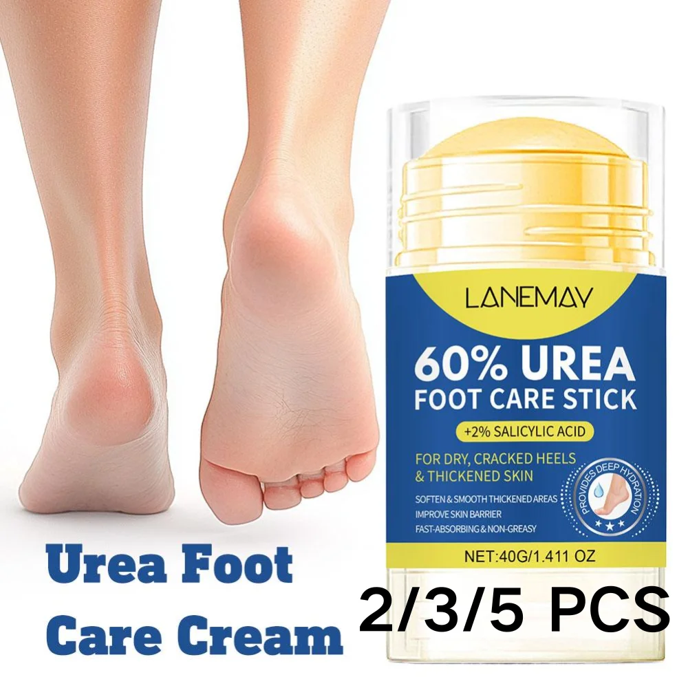 60 % Urea, 2 % Salicyl-Ure-Fußpflegestift, sanftes Peeling, weichmachende Haut, nicht fettig, schnell absorbierend, tragbare Fußreparatur