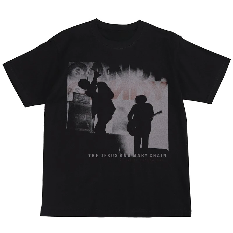 

TheJesusAndMaryChain Rock Band Direct Spray American Street Hip Hop Retro Vtg Short Sleeve T-shirt T-shirt Oversized