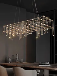 Nordic restaurant pendant lamp table lamp modern simple luxurious creative personalized firefly bar front desk lighting fixture