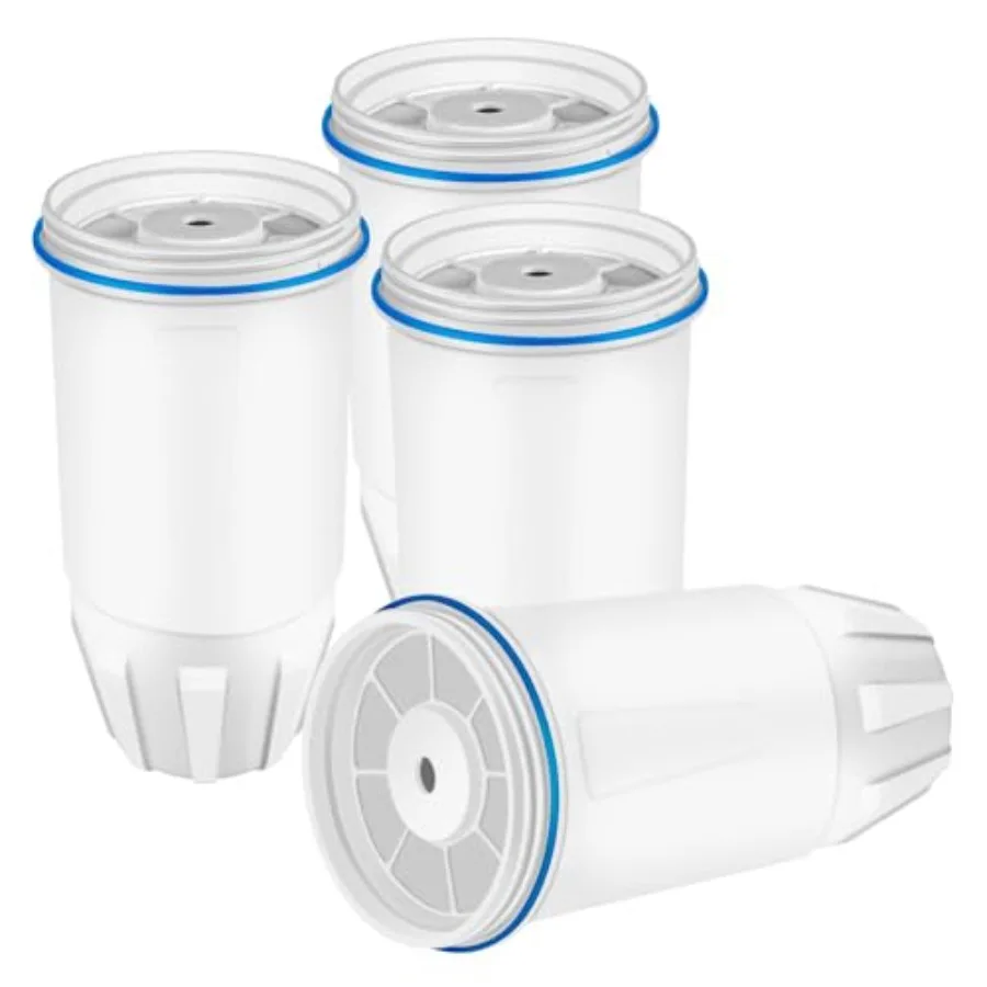 

Water Filter Replacement for Zero Fit Zero Water Pitchers ZR-001 ZD-012RP ZR-004 5-Stage Filter System 0 TDS Certified to Reduc