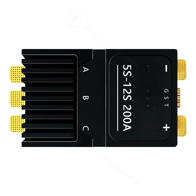 5-12S 200A Mini Brushless ESC Electronic Speed Controller High Voltage Parts for Fixed Wing Multirotor RC Drone Accessory