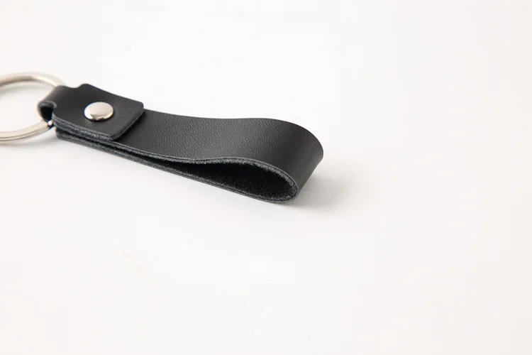 Retro-Schlüsselanhänger aus PU-Leder, 4 Farben, Werbegeschenk, für Männer und Frauen, Autoschlüsselband, Taille, Geldbörse, Schlüsselanhänger, Schlüsselanhänger – Detail 10