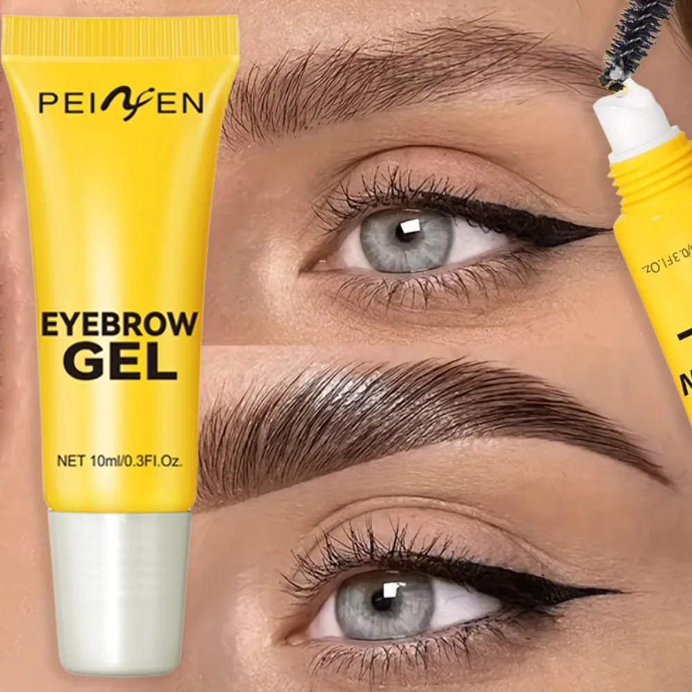 Eyebrow Shaping Gel Eyebrow Shaping Cream with Brush Wild Eyebrow Strong Shaping Eyebrow Gel Clear Fixing Brow Paste Cosmetic
