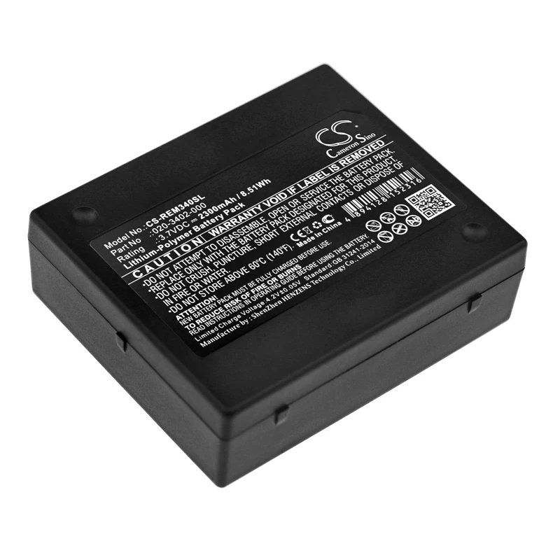 

Cameron Sino 2300mAh Gas Monitor Detector Battery 20-3402-000 for RAE Systems QRAE II Gas Monitor Detector, QRAE 2, QRAE II