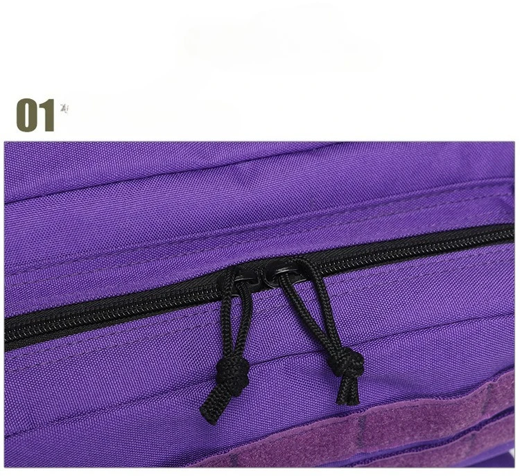 Tactical 50L Waterproof Backpack Multifunctional Laptop Double Shoulder 3P Bag for Hiking Camping Mountaineering