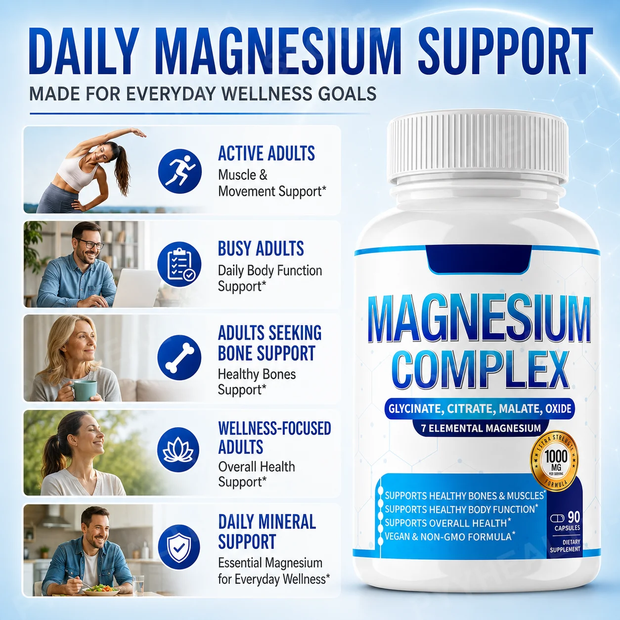 7 Magnezyum Formlu Magnezyum K - Magnesium Glycinate Capsule incelemesi ve fiyatı