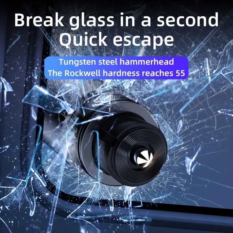 سلامة المطرقة سيارة الهروب أداة 2 في 1 نافذة قواطع مقعد قاطع أحزمة المدمجة مطرقة الطوارئ الهروب أداة لملحقات السيارات #2