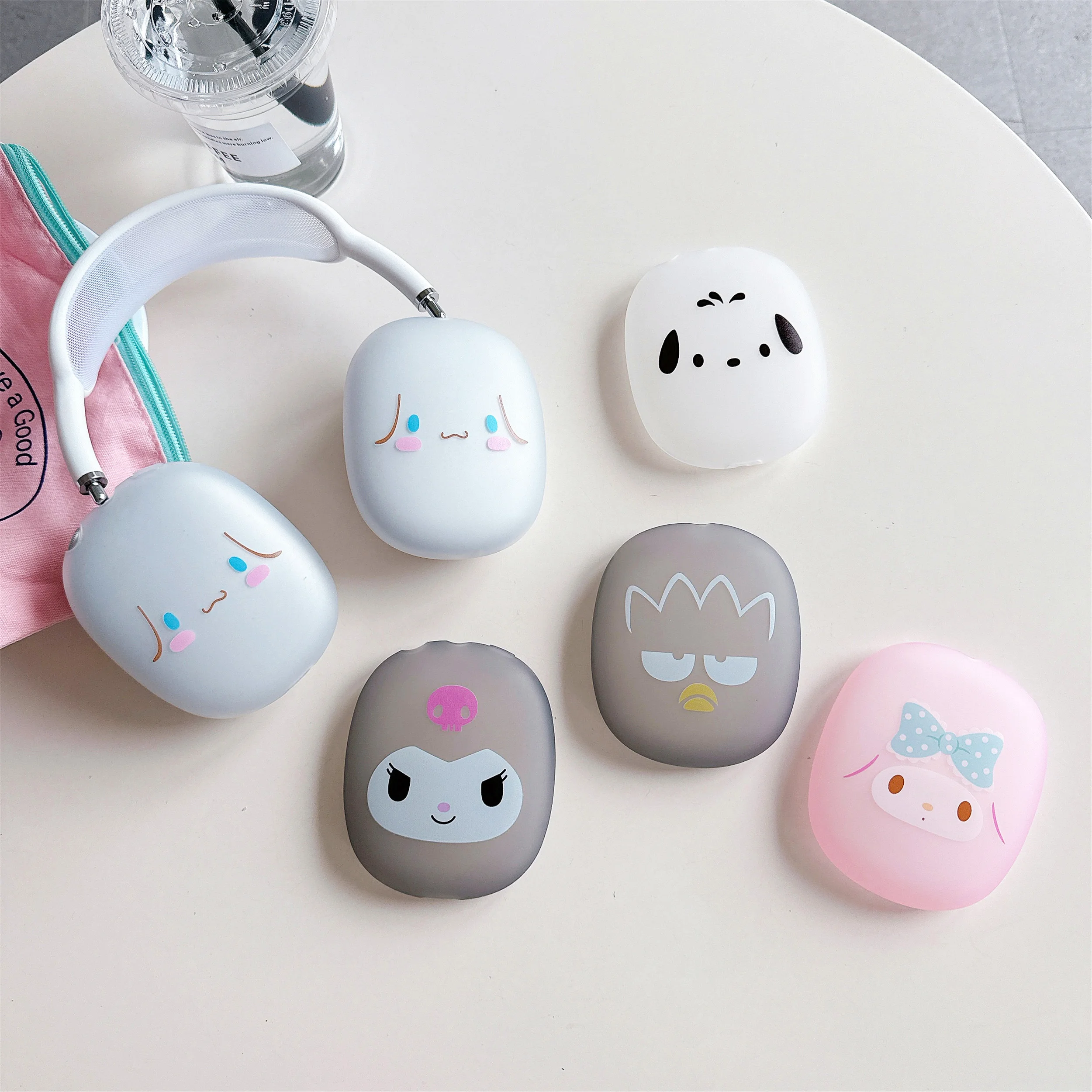 

Girls Like style Cinnamoroll Sanrio Cartoon Melody Suitable For Apple Airpods Max Protective Case Anti Drop Easy Earphone Case