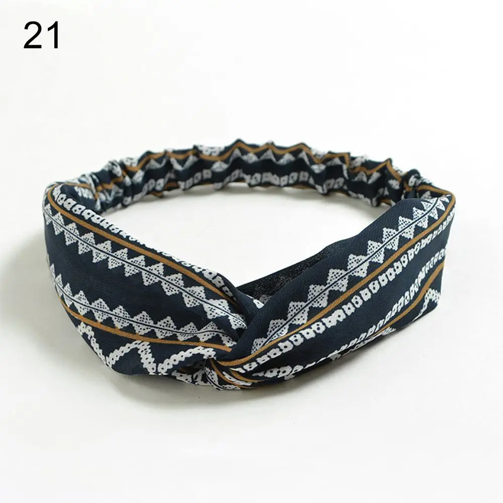 

Print Head Wrap Turban Girls Hair Bands Headbands for Women Bohemian Hairbands Ladies Headwear