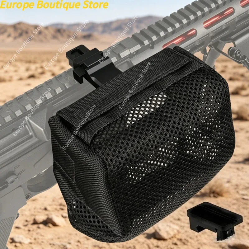 

Tactical Quick Release Shell Catcher Cartridge Mesh Detachable Heat Resistant Catcher MeshShell Recycling Bullet Holders