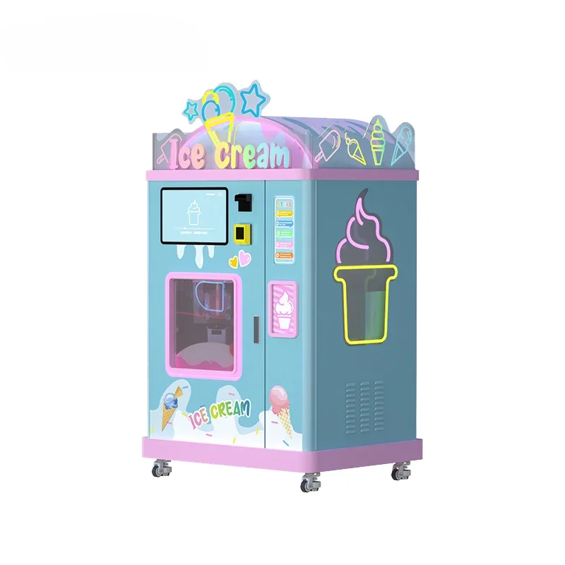 fully automatic ice cream vending machine for business