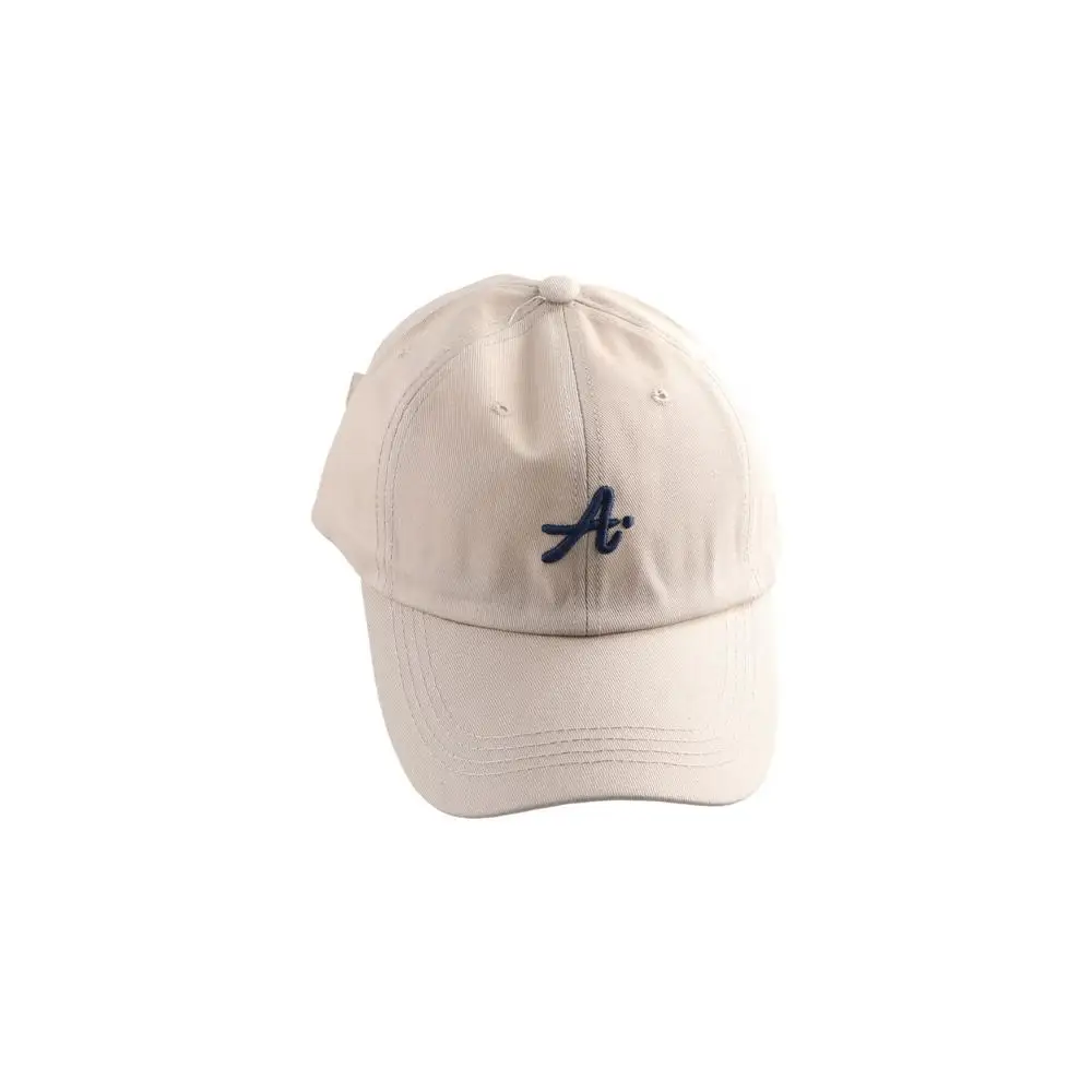 

Adjustable Simple Cotton Male Female Outdoor Snapback Hat Letter A Baseball Cap Visors Cap Korean Style Cap