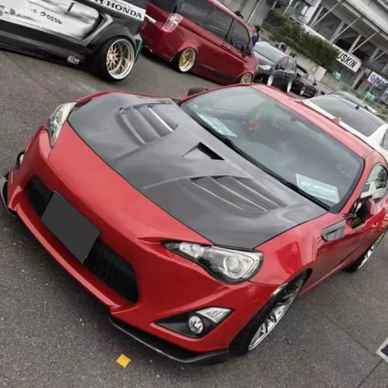 

Suitable for Toyota GT86 Subaru BRZ Varis Carbon Fiber Hood Engine Cover 2013-2029