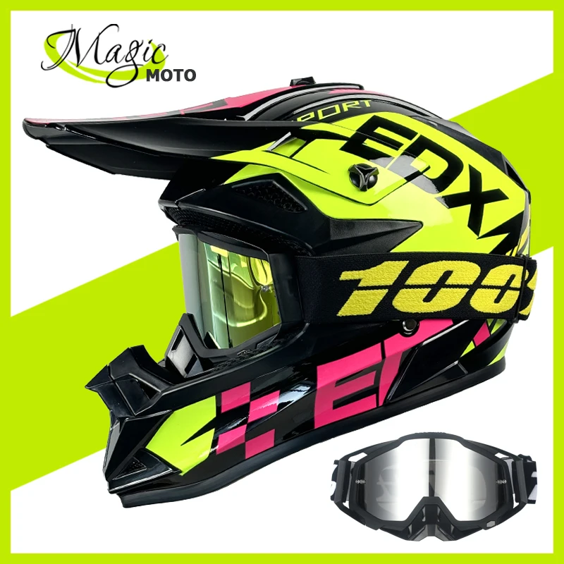 

Motorcycle Full-Face Helmet - ECE & DOT Certified, Aerodynamic Design - Best for Speed Racing & City Commuting
