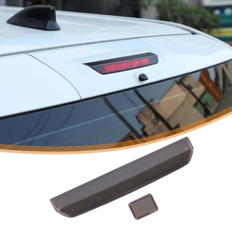 For Toyota Land Cruiser Prado LC250 Automotive High Mounted Brake Light/Rear Fog Light Smoked Black Sheet ABS Car Accessories