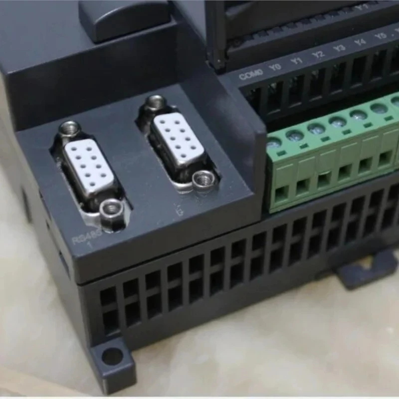 وحدة تحكم FX1N FX2N 32MR 32MT 2AD 2DA مع حافظة، تناظرية 4 نبض RS485 Modbus RTU لـ Mitsubishi FX PLC