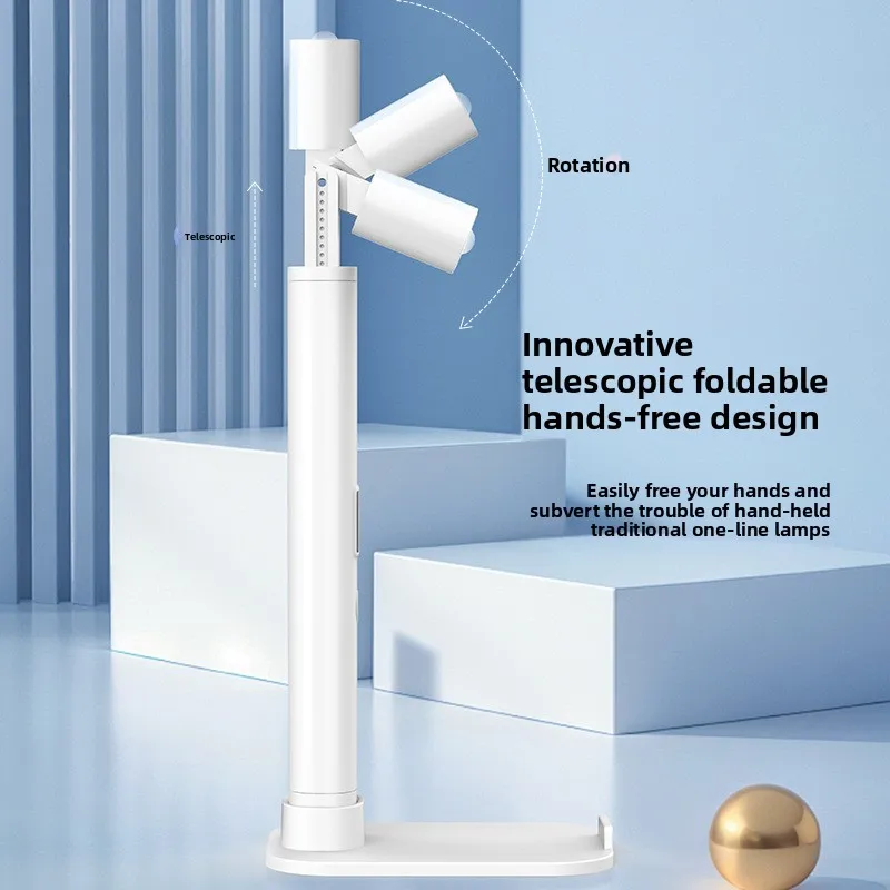 Professioneel nagel UV LED-lamp bureau met display Oplaadbare draagbare mini-nageldrogerstandaard UV-lamp voor nagelkunst Verwijderbaar