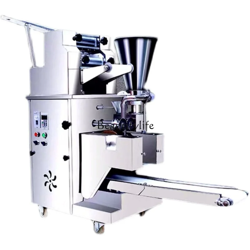 

Commercial Fully Automatic Multi-Functional Handmade Dumpling Machine Household Pot Sticker Steamed Dumpling Machine