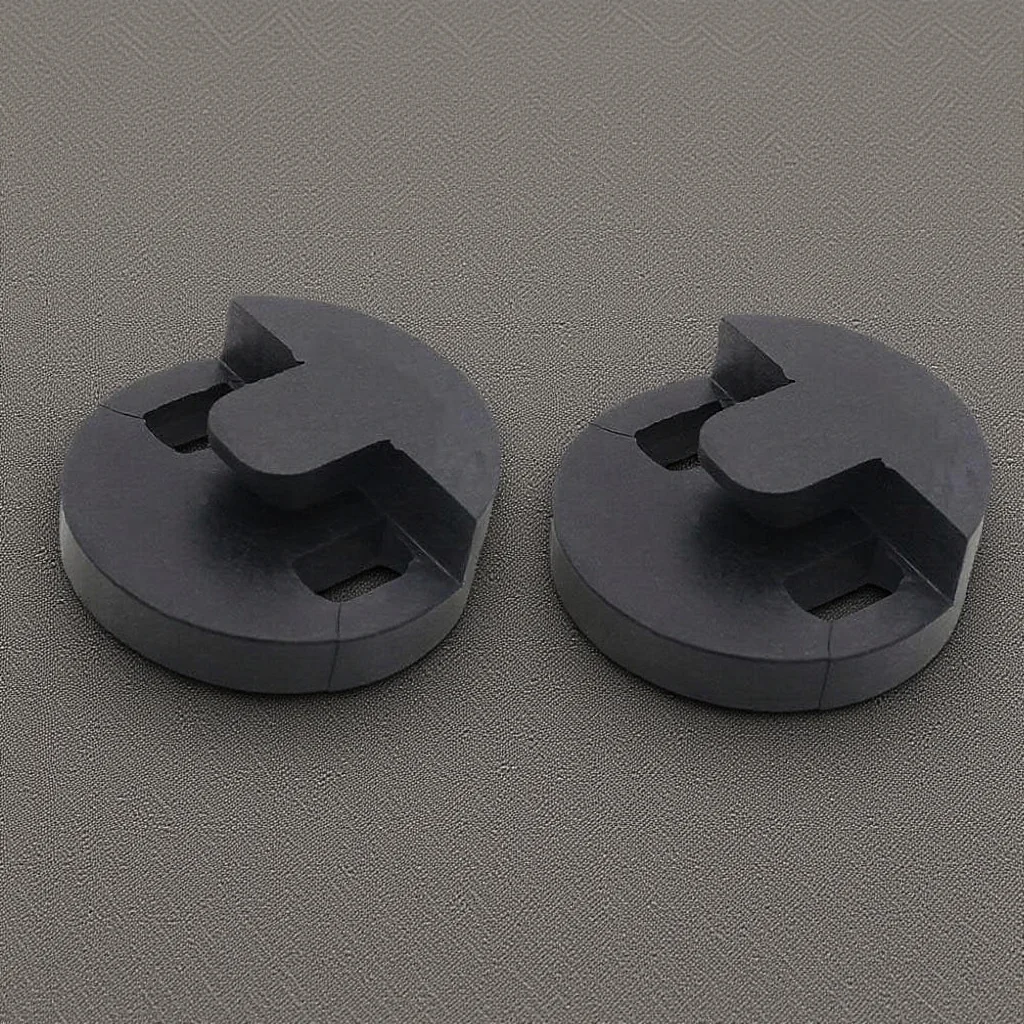 

2pcs Round For Violoncello Practice Durable Silent Performance Black Cello Sordine Rubber Violoncello Cello Sordine