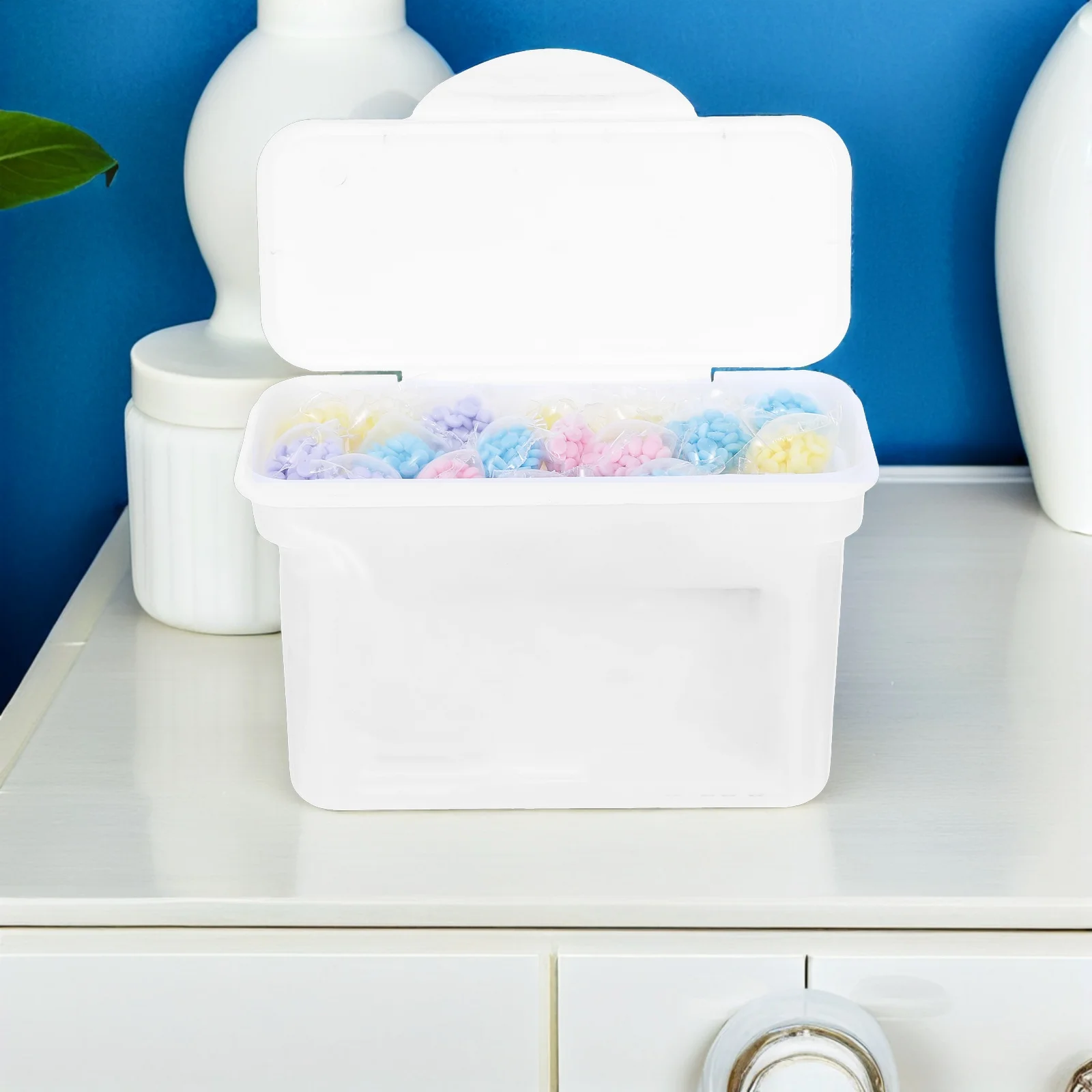 

100pcs Laundry Beads Fragrance Agent Detergent Softener Scented Microcapsules Washer Freshener Household Clothes Cleaner