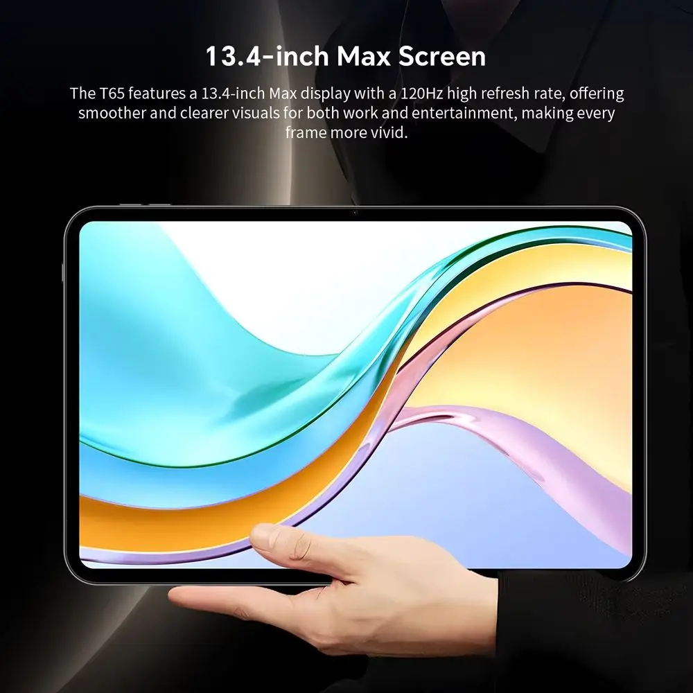 Teclast T65 120Hz Android 16 Tablet Case 120Hz Unisoc T7280 13.4