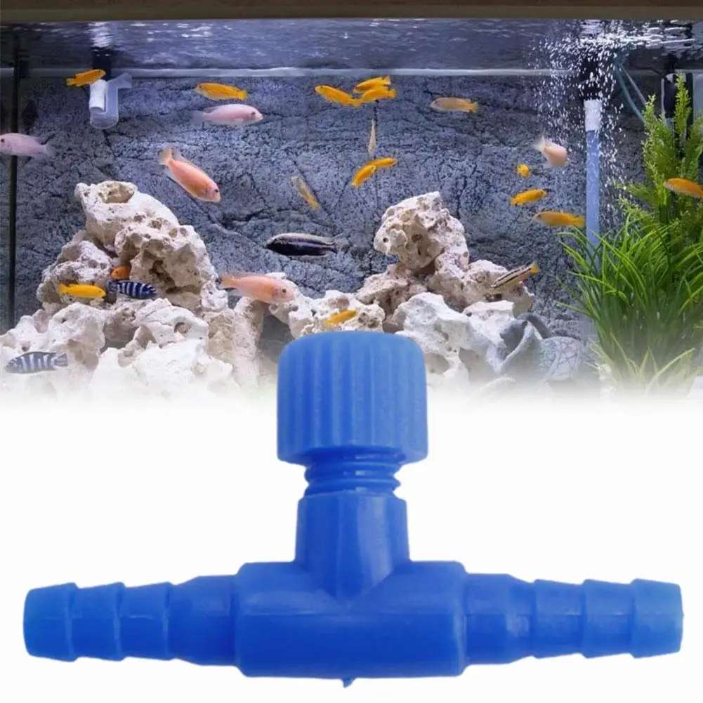 Fish Tank Trachea Three-way Trachea Head Elbow Connector Connector Energy-saving Three-way Air Pump Accessories Aquarium B4T1