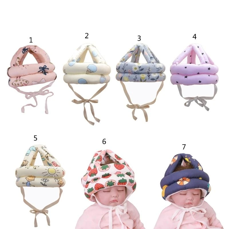 

Защитная шляпа для малышей для девочек учится ходить ходить по регулируемому размеру Гергард Антифлемен для шлема для головы