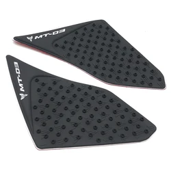Motorcycle Anti Slip Sticker Tank Traction Pad Side Knee Grip Protector For Yamaha MT-03 MT03 MT 03 2015-2016