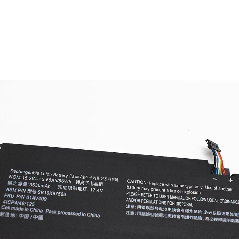 Imagem -02 - Bateria do Portátil para Lenovo Thinkpad Carbono x1 4th Gen 20fc 01av441 01av458 00hw029 01av438 01av440 410 Sb10f46466 01av409 01av457