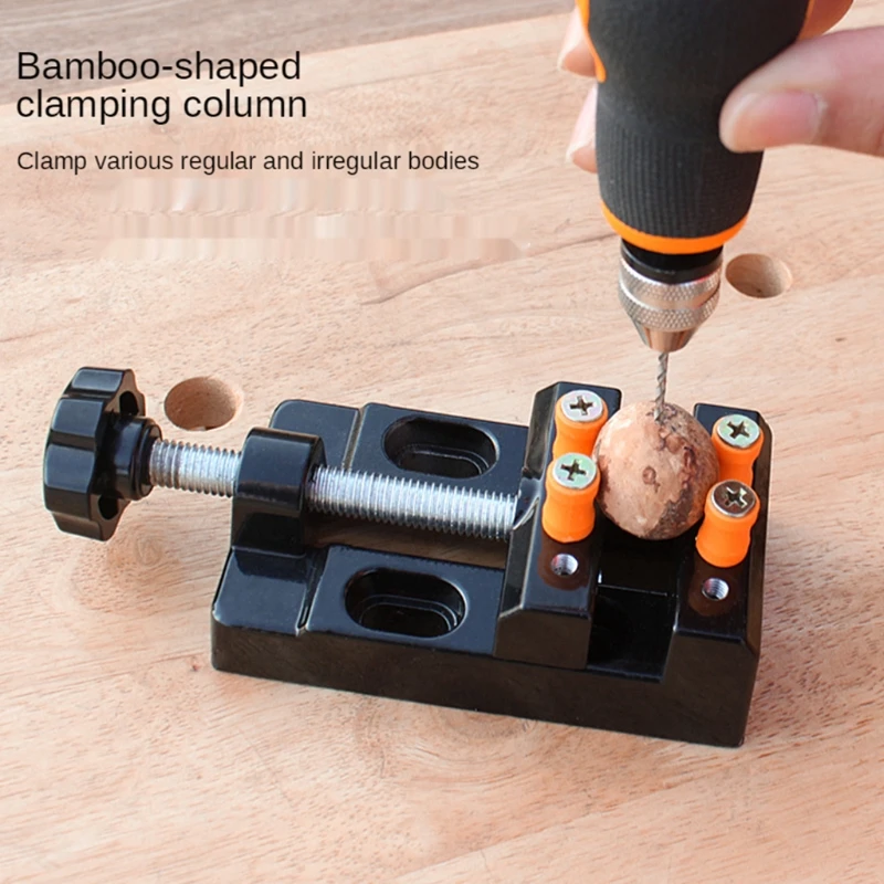 DIY Sculpture Craft Carving Tool Universal Jaw for Bench Clamp Mini Drill Press Table Vise Fixing Small Parts Jewelry Wa KXRE