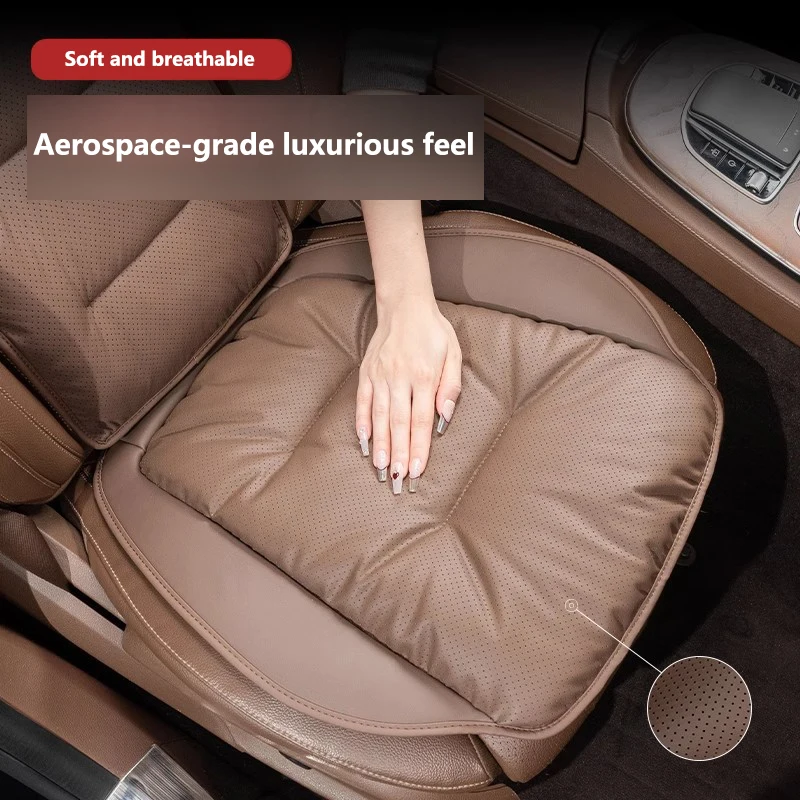 Universal Fit New Car Seat Cushion Premium Ventilated Single Piece Rear Adjustable Seat Cover for All Seasons Seat Accessories