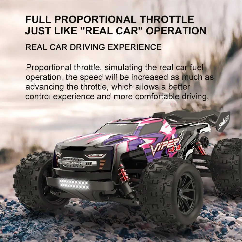 1:16 Schaal Rc Auto 4X4 Off Road Met Matrix Netlight Rock Crawler 2.4G Hoge Snelheid Drift Afstandsbediening control Cars Vrachtwagen Kinderen Speelgoed