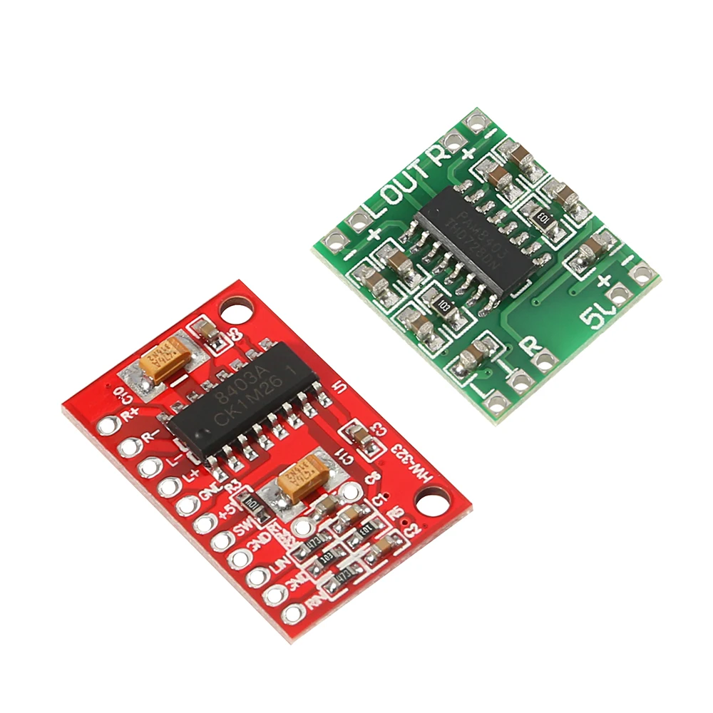 PAM8403 Super Mini Digital Amplifier Board 2 * 3W Class D Digital 2.5V To 5V Power Amplifier Board Efficient